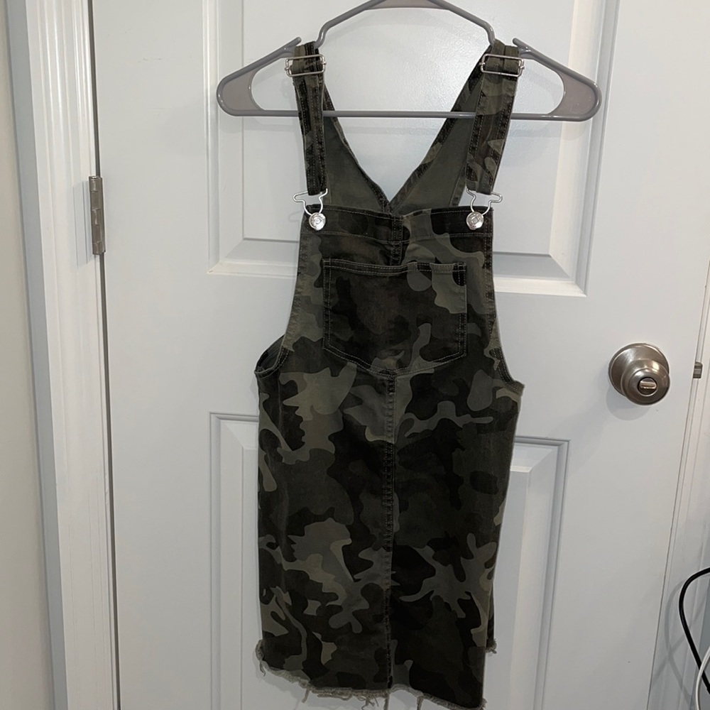 CHEAP CAMO DENIM DRESS